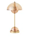 Maison Close Rechargeable Table Lamp In Gold