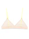 Maison Close Triangle Bra In Neutrals
