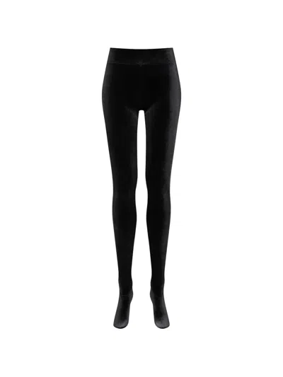 Maison Close V-shaped Leggings In Black