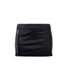 Maison Close Villa Satine Mini Skirt In Black In Black