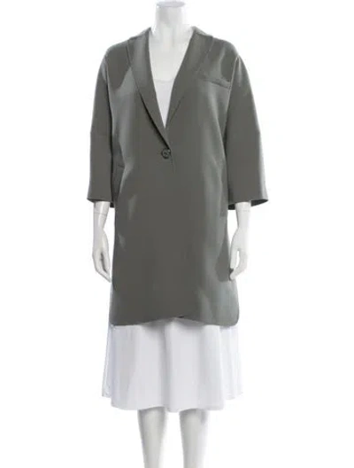 Pre-owned Maison Common Blazer In Gray