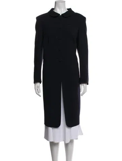 Pre-owned Maison Common Coat W/ Tags In Blue