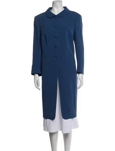 Pre-owned Maison Common Coat W/ Tags In Blue