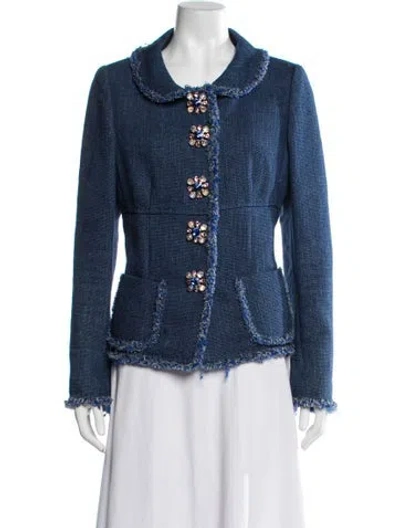Pre-owned Maison Common Jacket In Blue