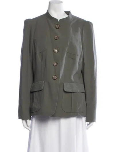 Pre-owned Maison Common Jacket In Green