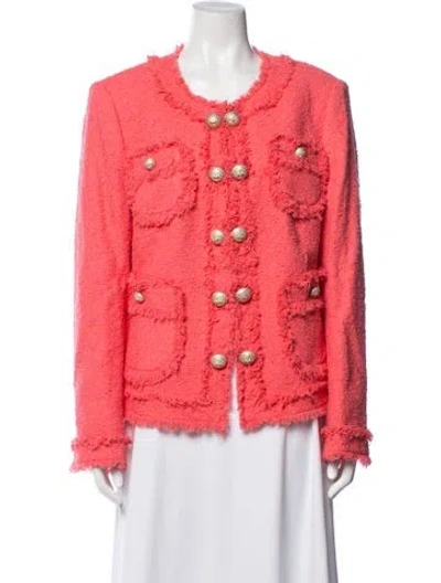 Pre-owned Maison Common Jacket In Orange