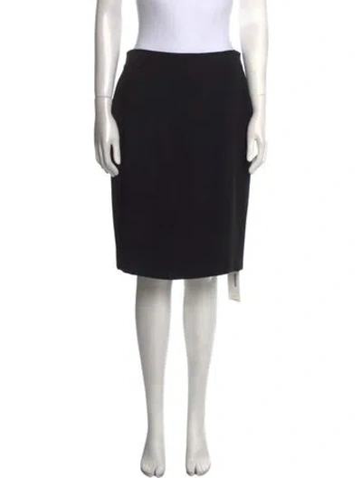 Pre-owned Maison Common Knee-length Skirt In Black