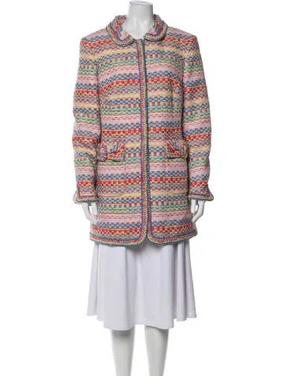Pre-owned Maison Common Patterned Jacket In Multicolor