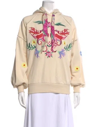 Pre-owned Maison Common Printed Crew Neck Sweater In Neutral