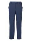 Maison Common Signature Trousers In Blue