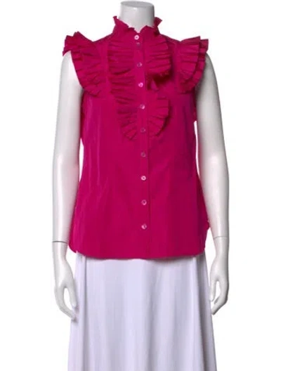 Pre-owned Maison Common Sleeveless Blouse In Pink