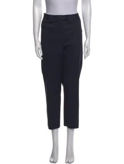 Pre-owned Maison Common Straight Leg Pants In Blue