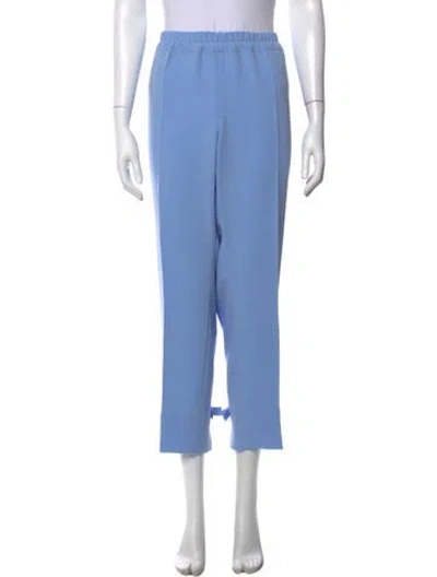 Pre-owned Maison Common Straight Leg Pants In Blue