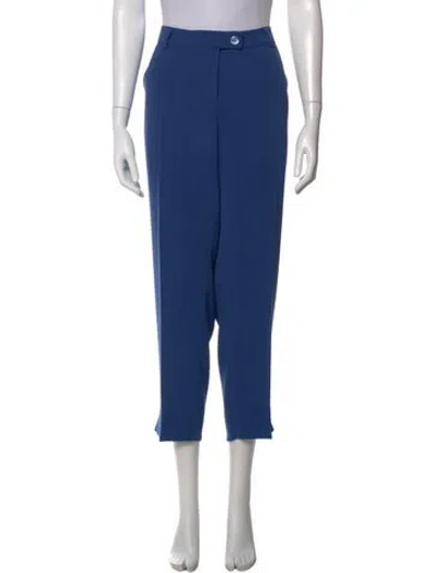 Pre-owned Maison Common Straight Leg Pants In Blue