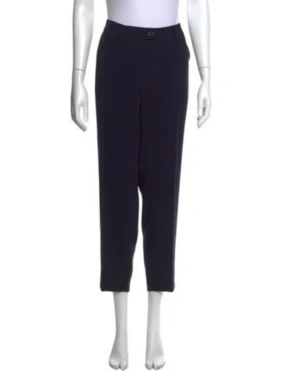 Pre-owned Maison Common Straight Leg Pants In Blue