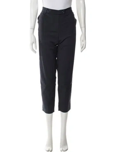 Pre-owned Maison Common Straight Leg Pants In Blue