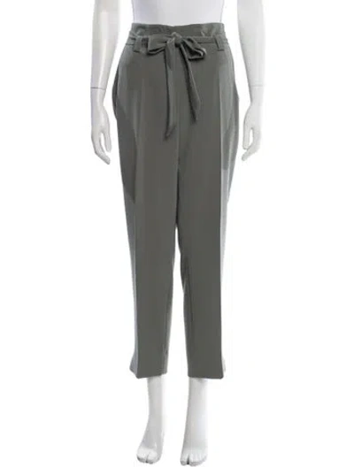 Pre-owned Maison Common Straight Leg Pants In Gray