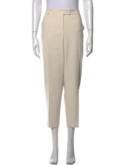 Pre-owned Maison Common Straight Leg Pants W/ Tags In Neutrals