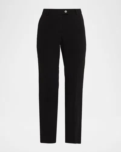 Maison Common Travel Safe Slim-leg Pants In Black