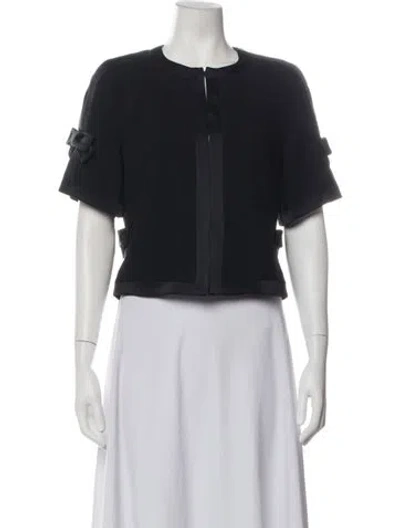 Pre-owned Maison Common Virgin Wool Jacket In Black