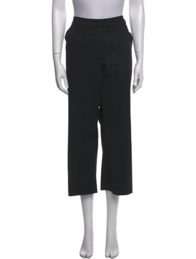 Pre-owned Maison Common Wide Leg Pants In Black