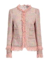 Maison Common Woman Jacket Khaki Size 12 Polyimide, Polyester, Metal
