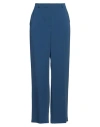 Maison Common Woman Pants Light Blue Size 16 Triacetate, Polyester In Blue