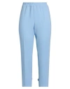 Maison Common Woman Pants Light Blue Size 8 Triacetate, Polyester In Blue
