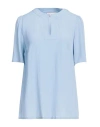 Maison Common Blouses In Blue