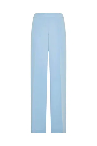 Maison Common Women's Wide Leg Travel Save Trousers In Sky In Blue