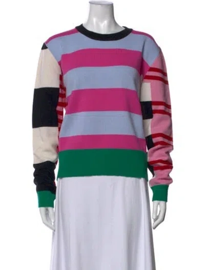 Pre-owned Maison Common Wool Striped Sweater W/ Tags In Multicolor