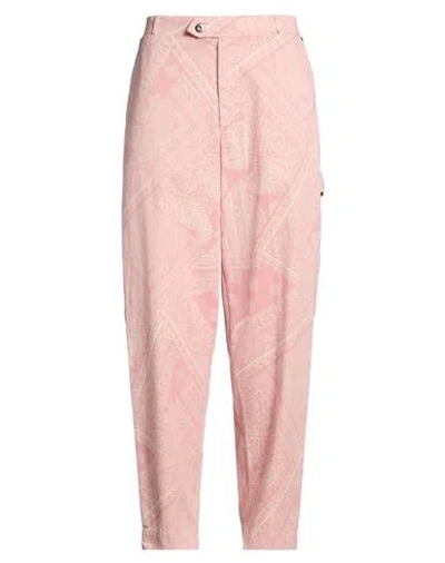 Maison Crazy Worker 3.2 Man Pants Pink Size L Cotton