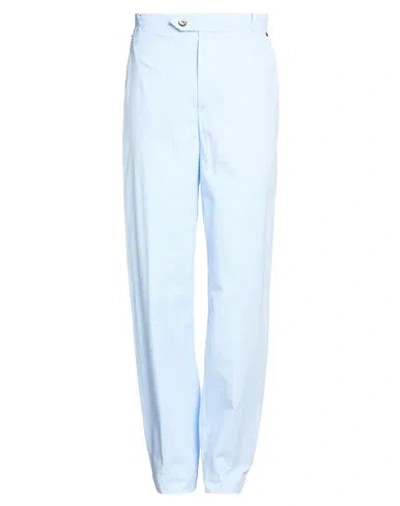 Maison Crazy Worker 3.2 Man Pants Sky Blue Size S Cotton