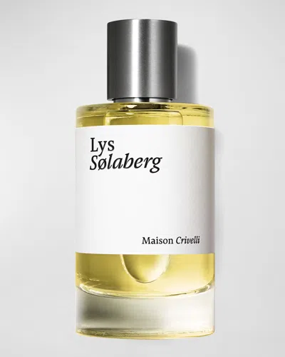 Maison Crivelli Lys Solaberg Eau De Parfum, 3.4 Oz. In White