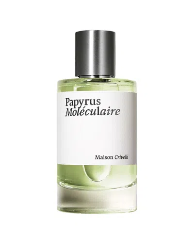 Maison Crivelli Unisex 3.4oz Papyrus Moleculaire Edp In Brown