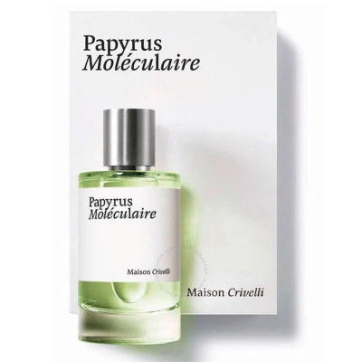Maison Crivelli Unisex Papyrus Moleculaire Edp Spray 3.4 oz Fragrances 3770010279334 In White