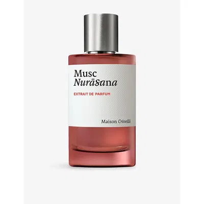 Maison Crivelli Womens Musc Nurasana Extrait De Parfum 100ml In Transparent