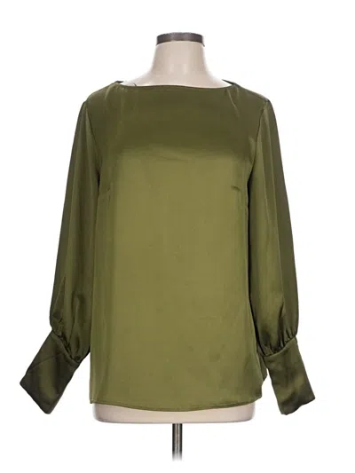Pre-owned Maison D' Amelie 3/4 Sleeve T-shirt In Green