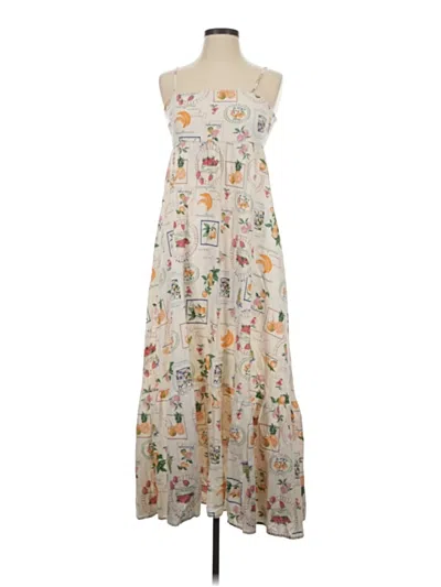 Pre-owned Maison D' Amelie Casual Dress In Ivory