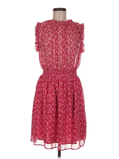 Pre-owned Maison D' Amelie Casual Dress In Red