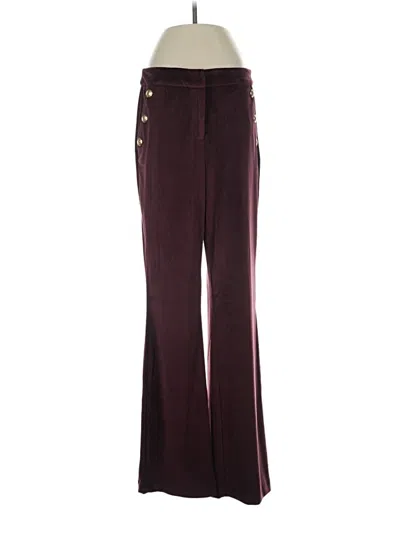 Pre-owned Maison D' Amelie Casual Pants In Burgundy