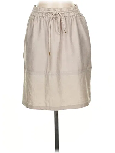 Pre-owned Maison D' Amelie Casual Skirt In Tan