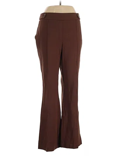 Pre-owned Maison D' Amelie Dress Pants In Brown