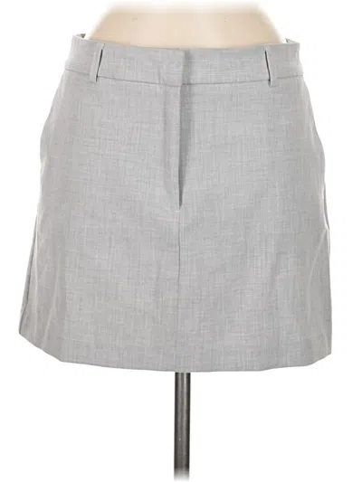 Pre-owned Maison D' Amelie Formal Skirt In Gray