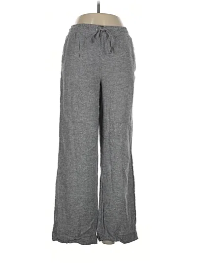 Pre-owned Maison D' Amelie Linen Pants In Gray