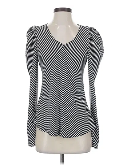 Pre-owned Maison D' Amelie Long Sleeve T-shirt In Gray