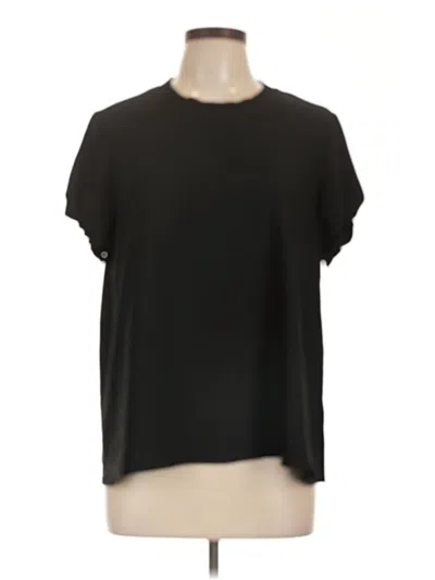 Pre-owned Maison D' Amelie Short Sleeve T-shirt In Black