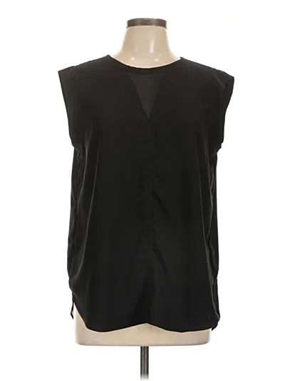 Pre-owned Maison D' Amelie Sleeveless Blouse In Black