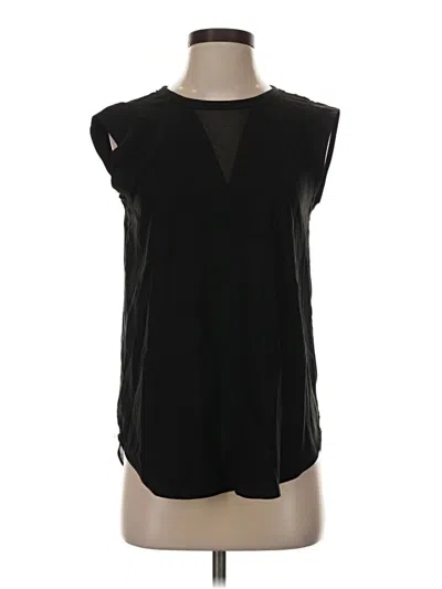 Pre-owned Maison D' Amelie Sleeveless Blouse In Black