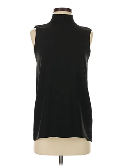 Pre-owned Maison D' Amelie Sleeveless Blouse In Black
